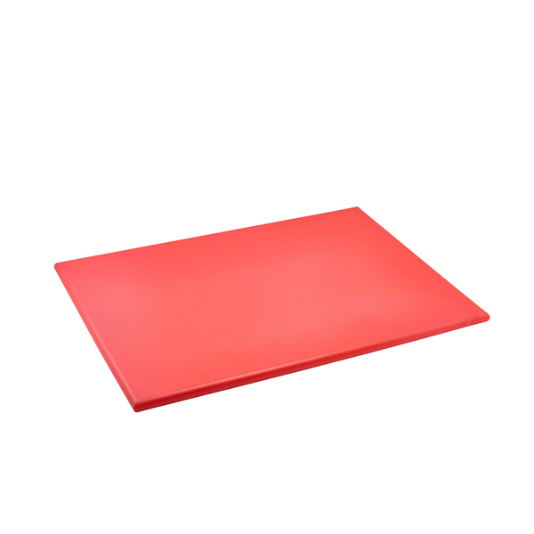 GenWare Red High Density Chopping Board 18 x 24 x 0.75