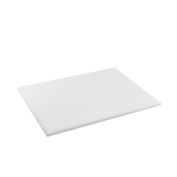 GenWare White High Density Chopping Board 18 x 24 x 0.75
