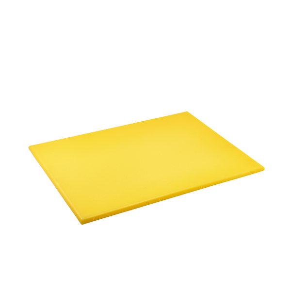 GenWare Yellow High Density Chopping Board 18 x 24 x 0.75