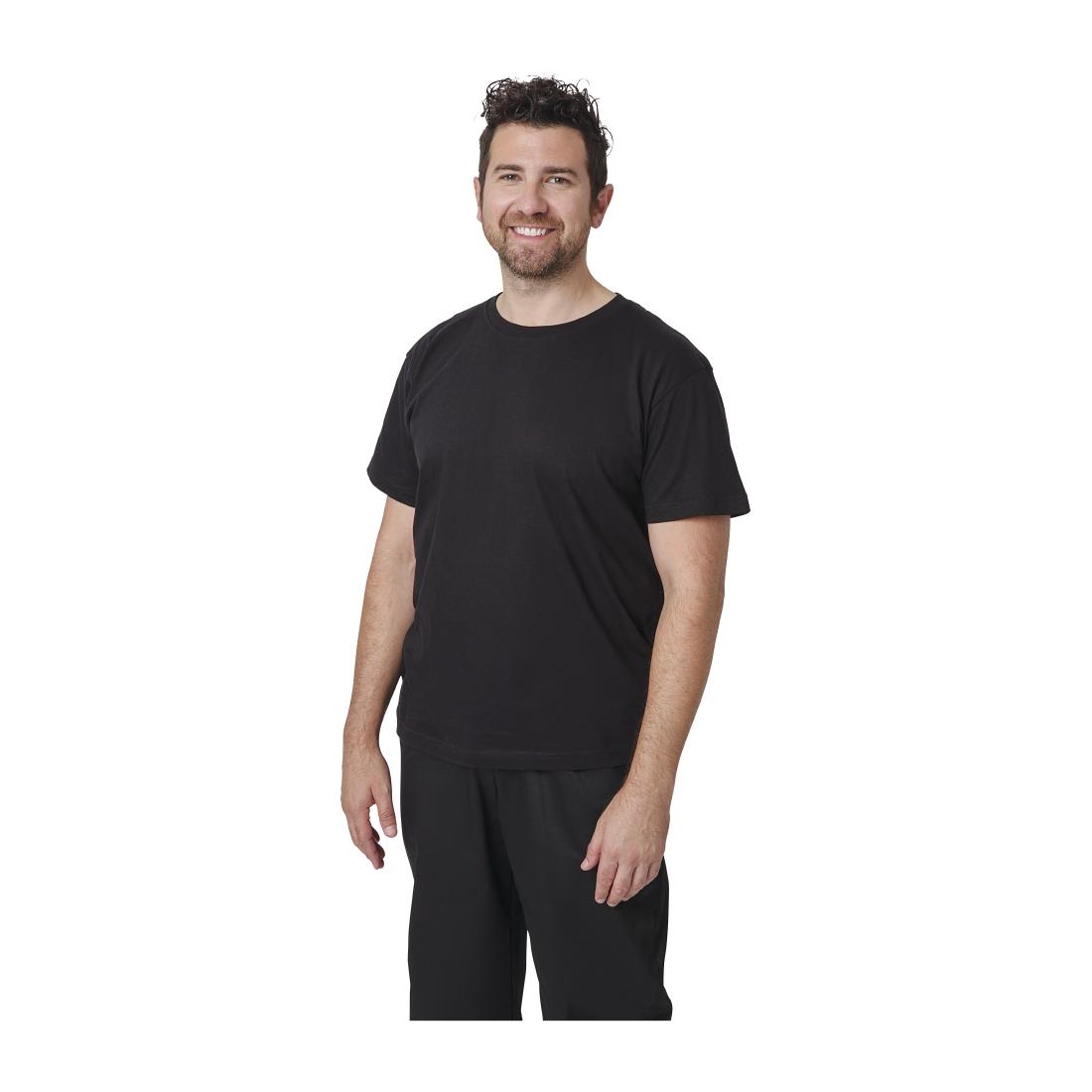 Unisex Chef T-Shirt Black L