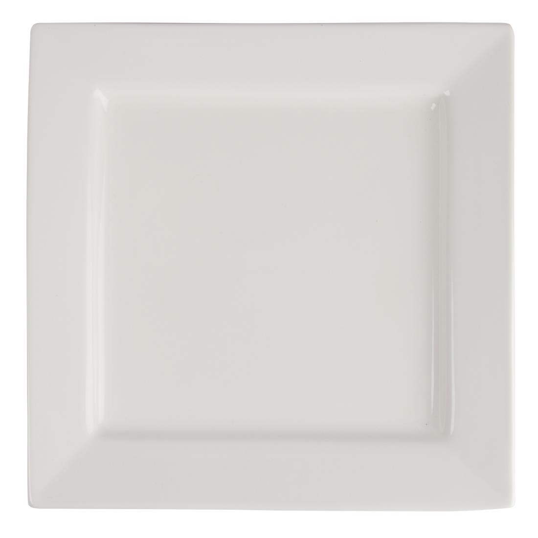 Olympia Lumina Square Plates 233mm (Pack of 4)