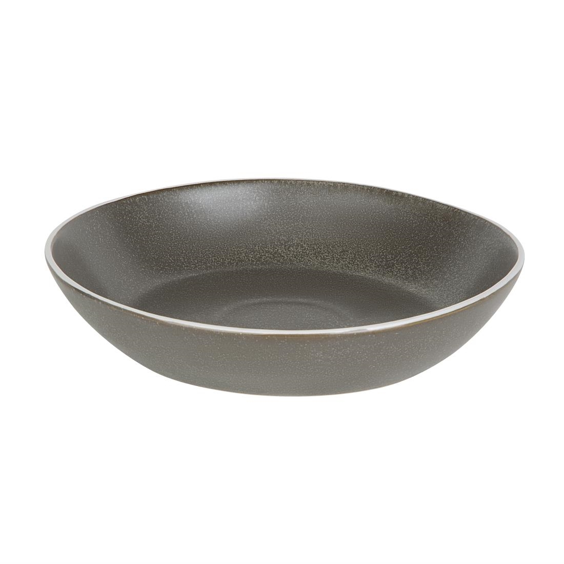 Olympia Chia Charcoal Coupe Bowl 265mm 10.5