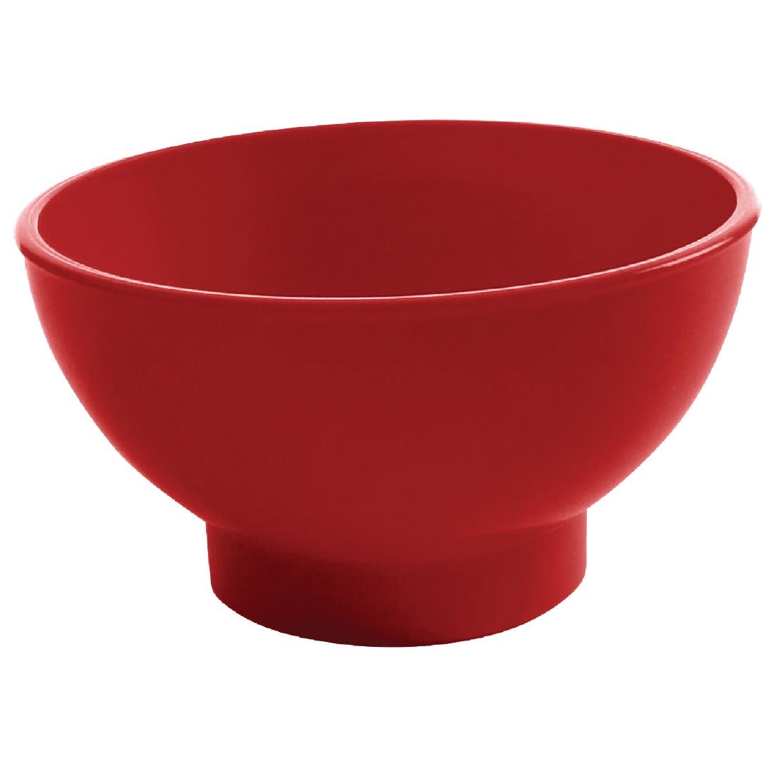 Olympia Kristallon Sundae Dishes Red 95mm (Pack of 12)