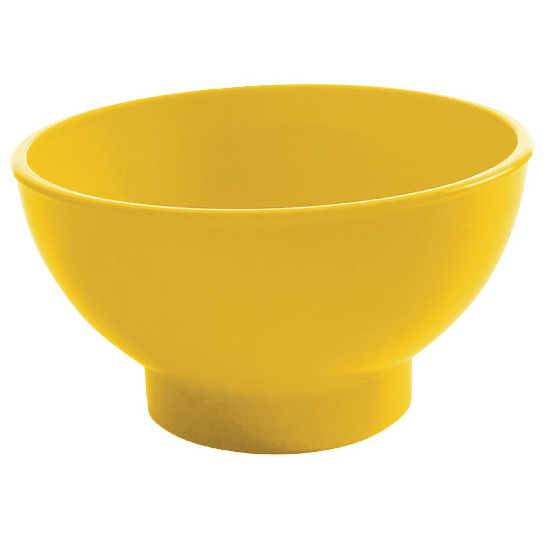 Olympia Kristallon Sundae Dishes Yellow 95mm (Pack of 12)
