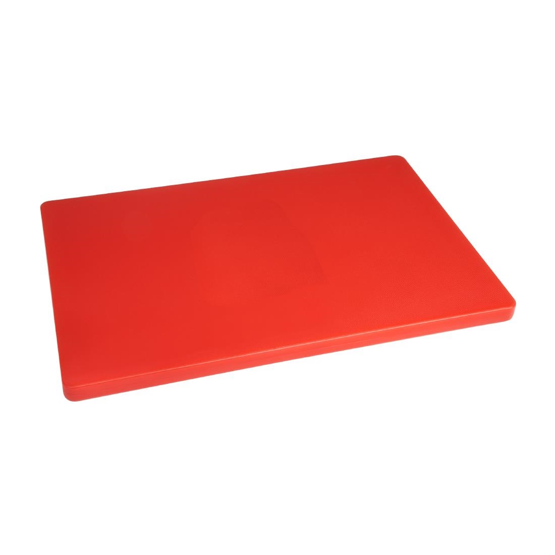 Hygiplas Extra Thick Low Density Red Chopping Board Standard