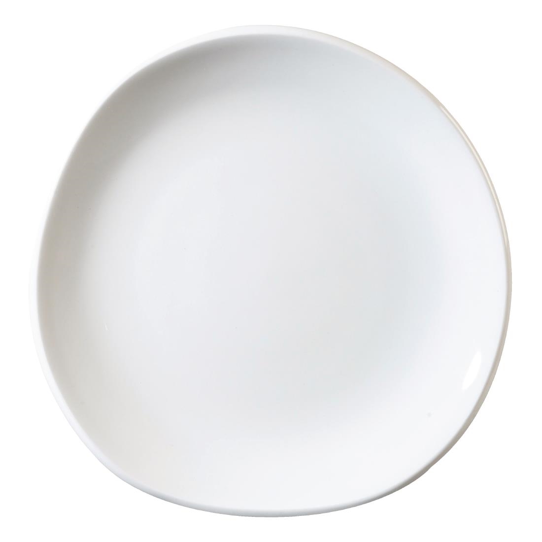 Churchill Organic White Round Plate 186mm (Pack of 12)