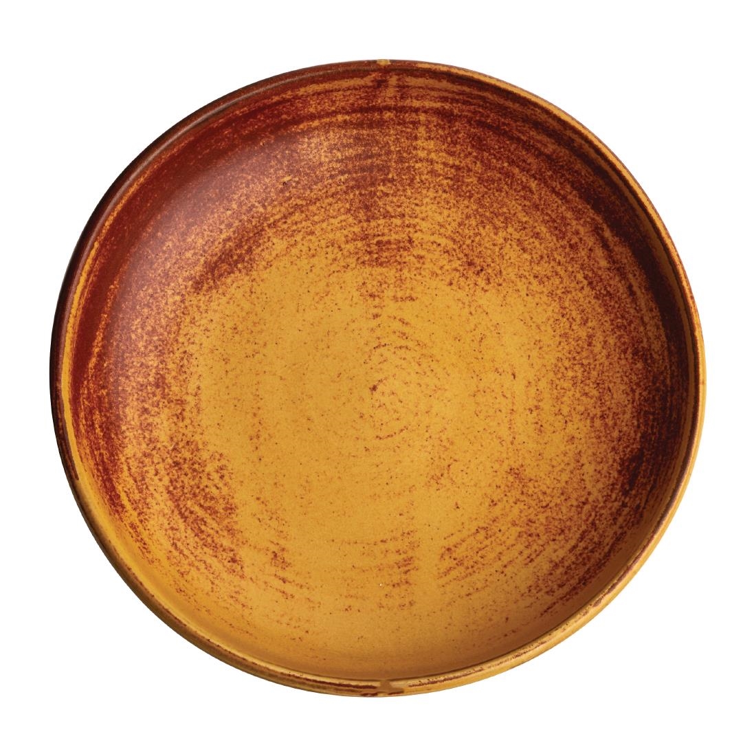 Olympia Canvas Coupe Bowl Sienna Rust 230mm (Pack of 6)
