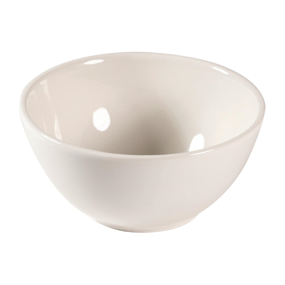 Churchill Profile Snack Bowls White 14oz 130mm (Pack of 12)