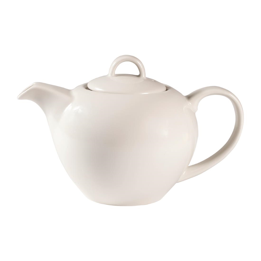 Churchill Profile Elegant Teapots White 15oz 426ml (Pack of 4)
