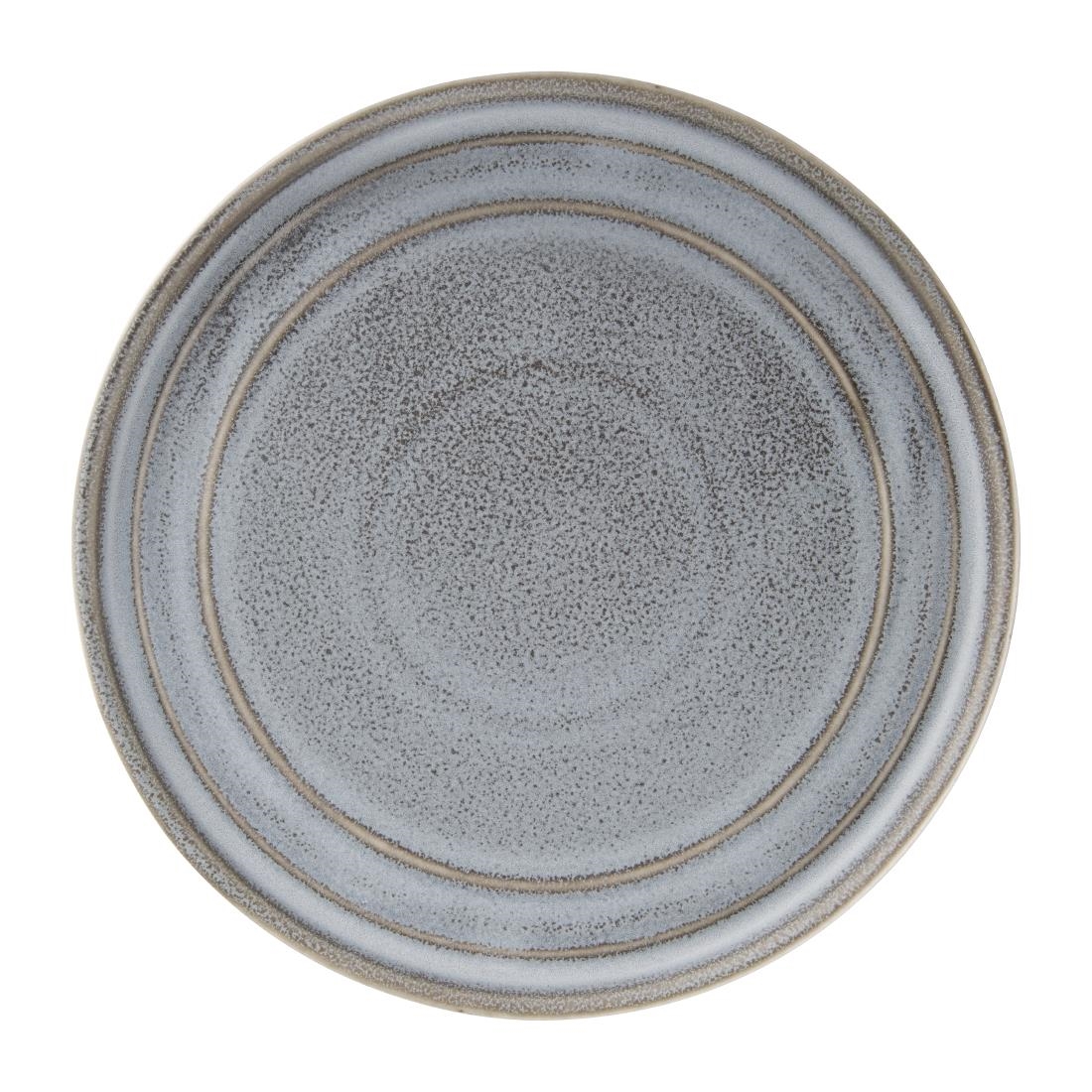 Olympia Cavolo Charcoal Dusk Flat Round Plates 220mm (Pack of 6)