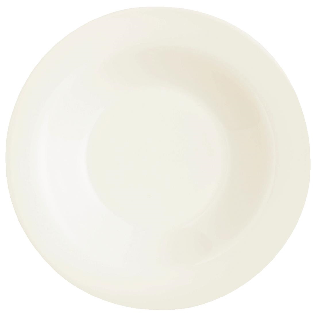Arcoroc Zenix Intensity Wide Rim Pasta Plates 280mm (Pack of 12)
