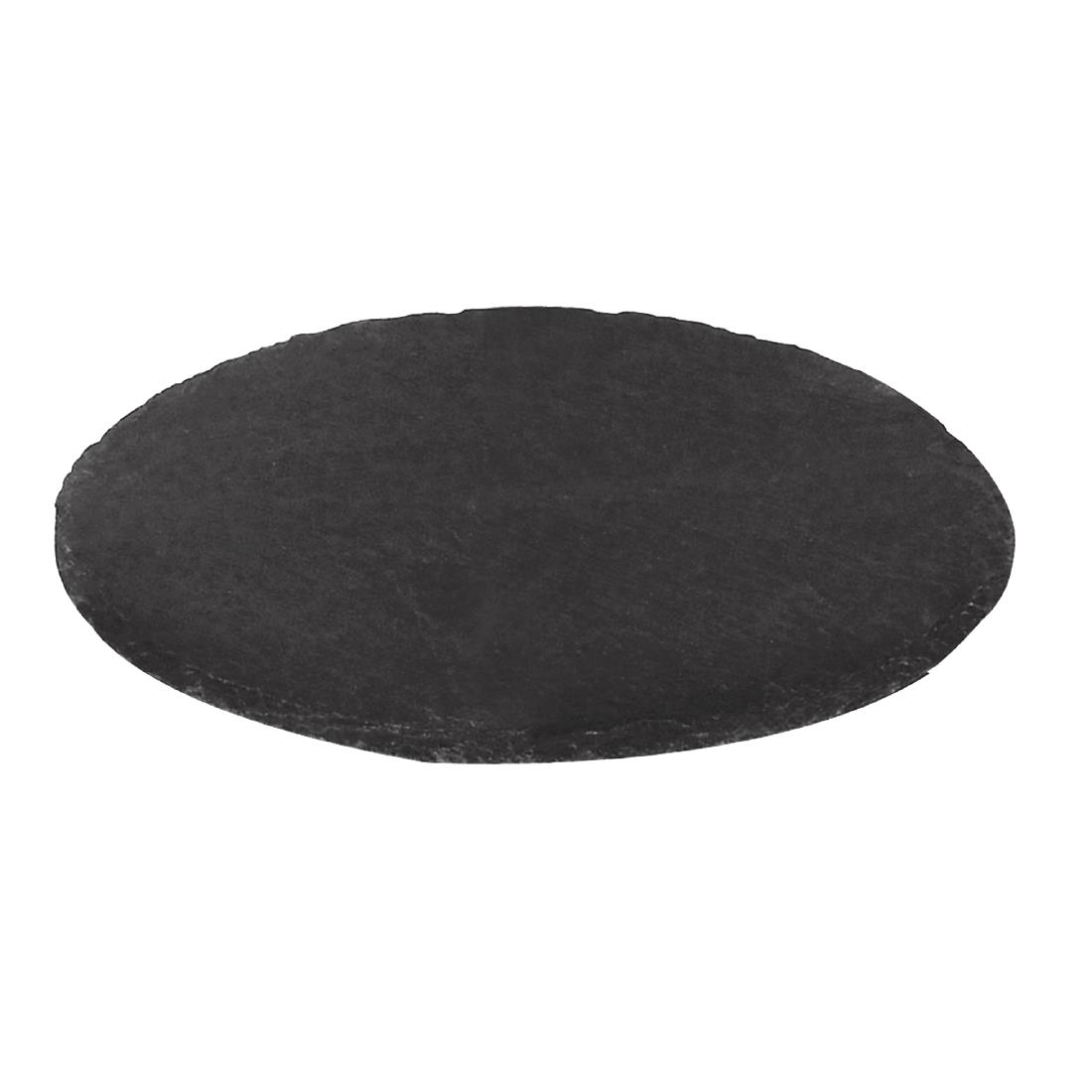 Olympia Slate Round Pizza Board 330mm