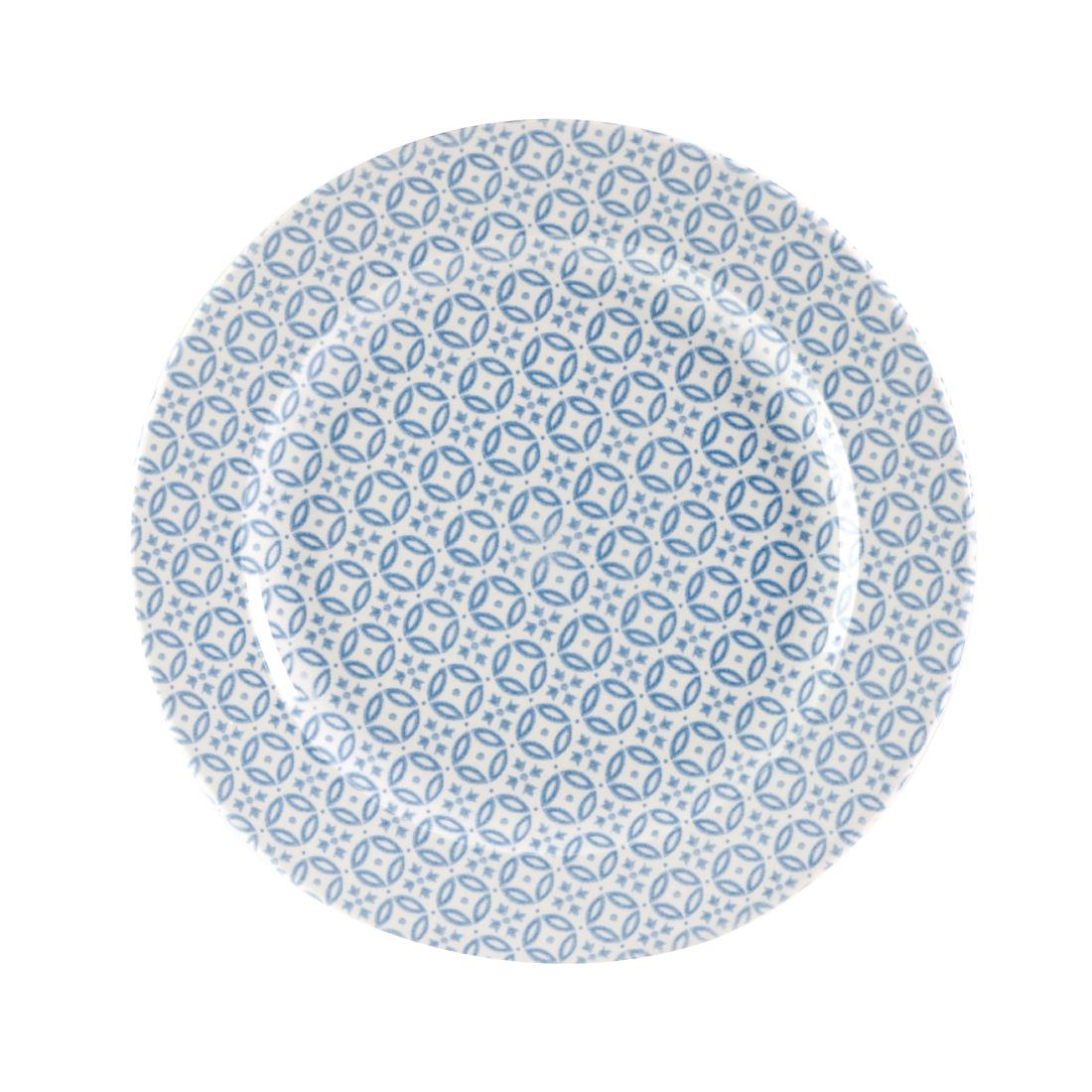 Churchill Moresque Prints Plate Blue 276mm (Pack of 12)