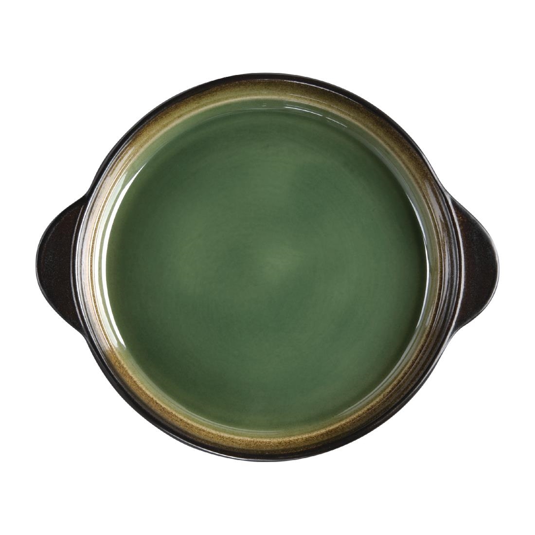 Olympia Nomi Round Tray Green 190mm (Pack of 6)