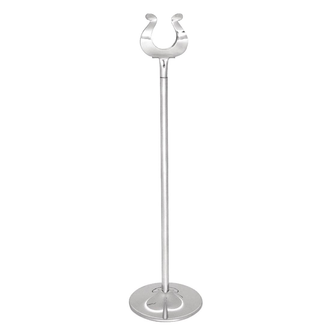 Stainless Steel Table Number Stand 305mm