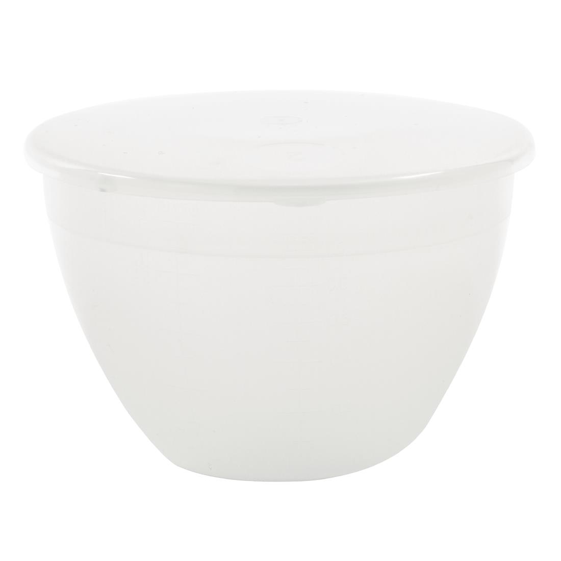 Kitchen Craft Polypropylene Pudding Basins 500ml (Pack of 12)