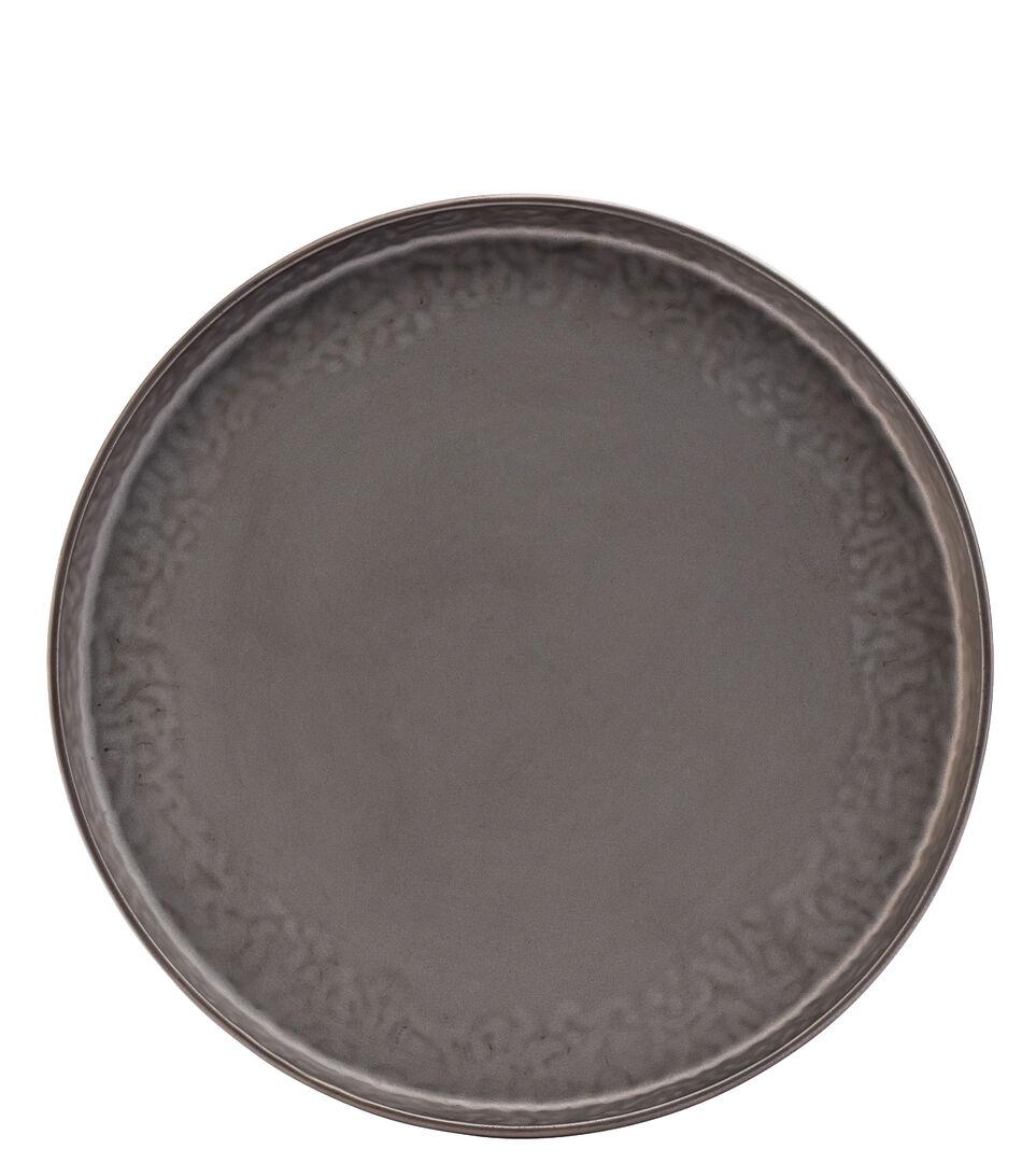 Midas Pewter Walled Plate 10.25