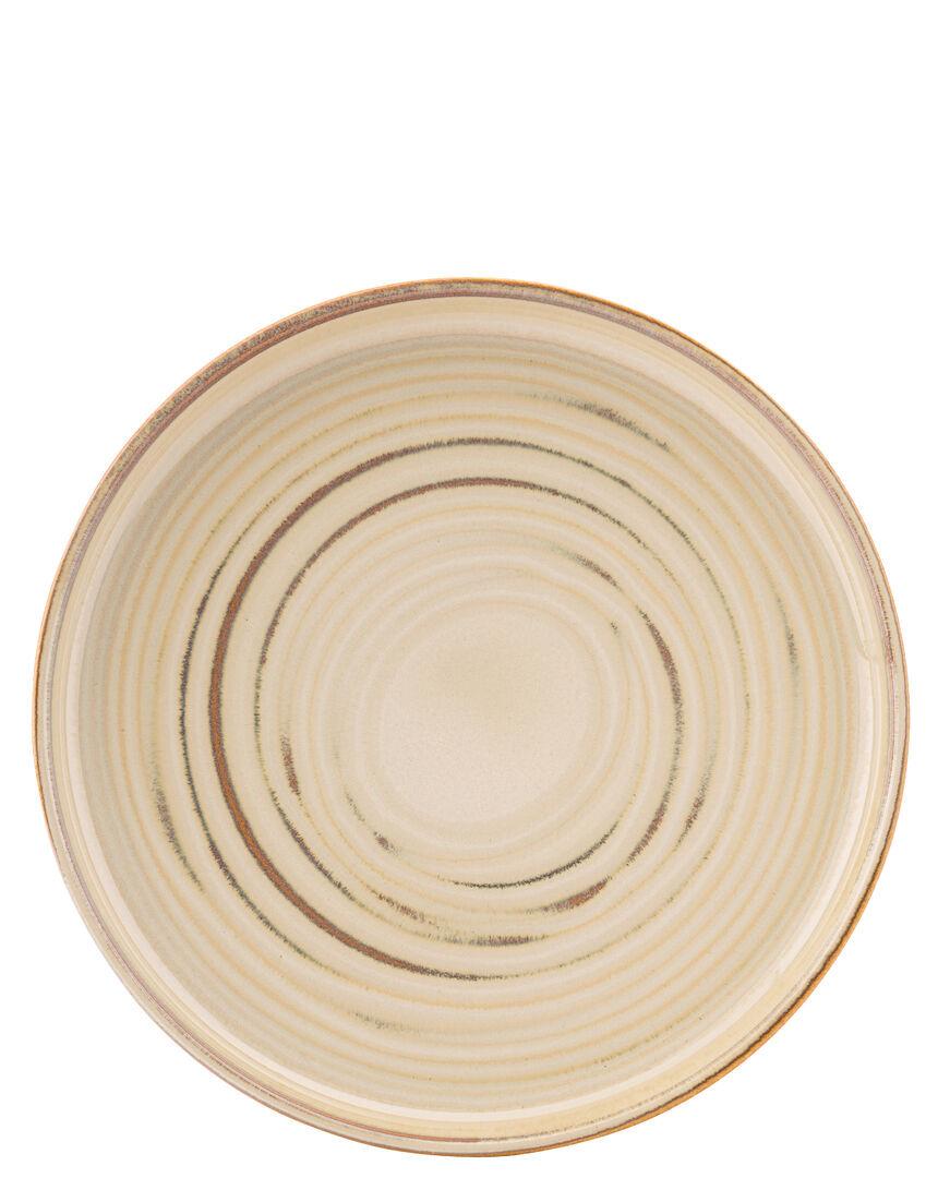 Santo Taupe Coupe Plate 8.5