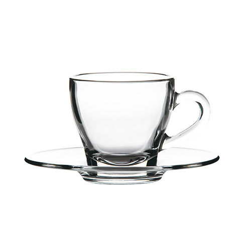 Ischia Espresso Saucer Glass - 22-24-111 (Pack of 48)