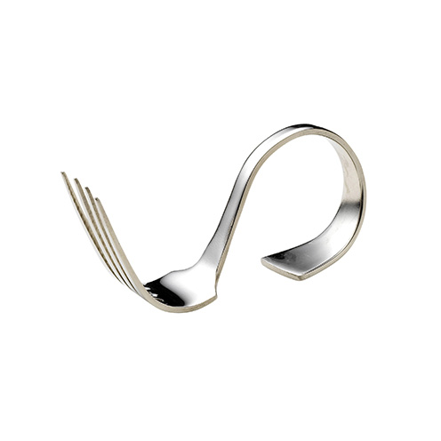 Tasting Fork 18/10 Stainless Steel - 44-81-125 (Pack of 4)