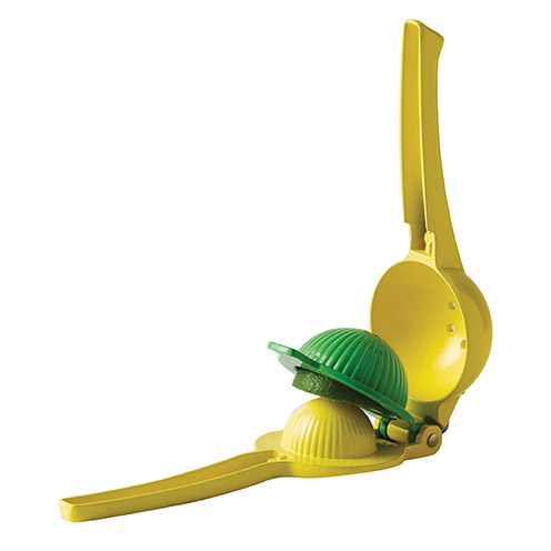 Lime/Lemon Squeezer Yellow/Green Zinc Alloy Two Size Squeezer - 45-36-409