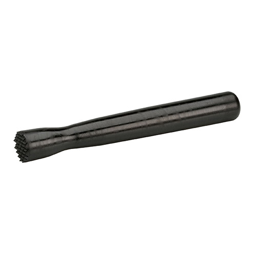 Muddler with Fine Notches (black) Plastic - 45-37-626 (Pack of 12)