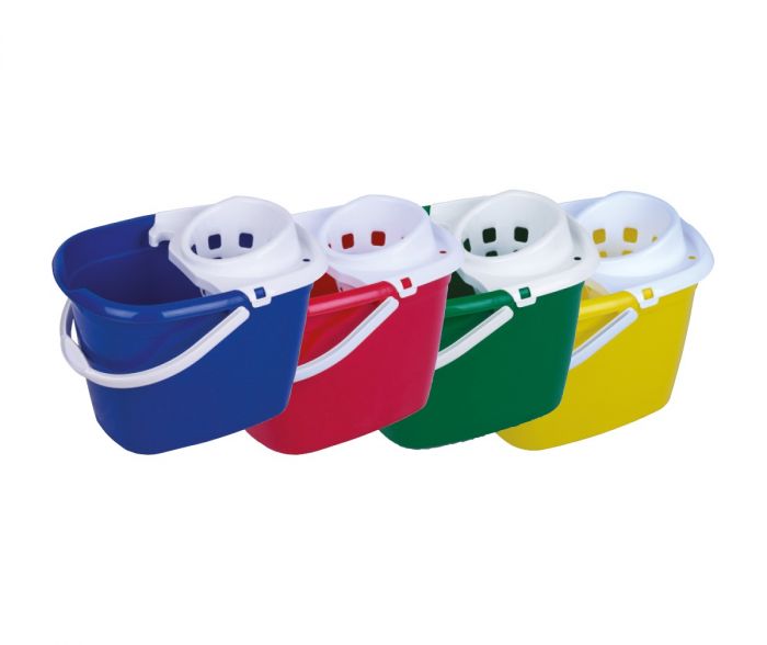 12 Litre Great British Bucket & Wringer Yellow -  104025