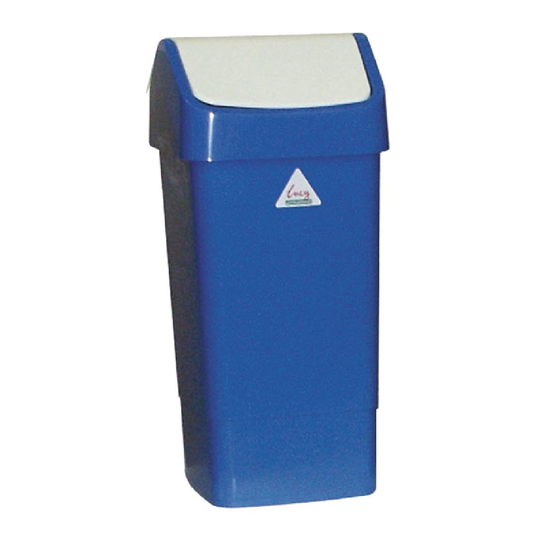 SYR Swing Lid Bin Blue - CC082