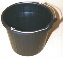 15LTR INDUSTRIAL BUCKET, BLACK - CL-BUCKET-BL110