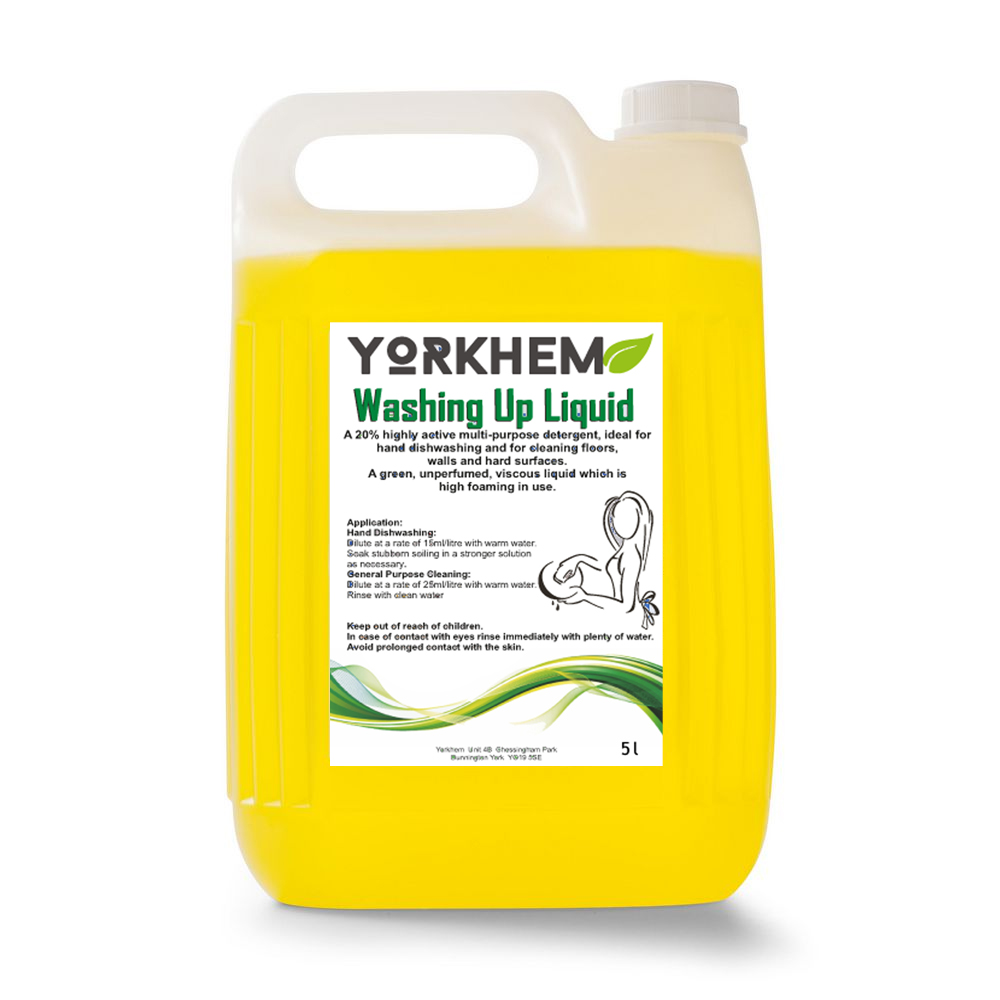 Washing Up Liquid Lemon - CL-DET-L