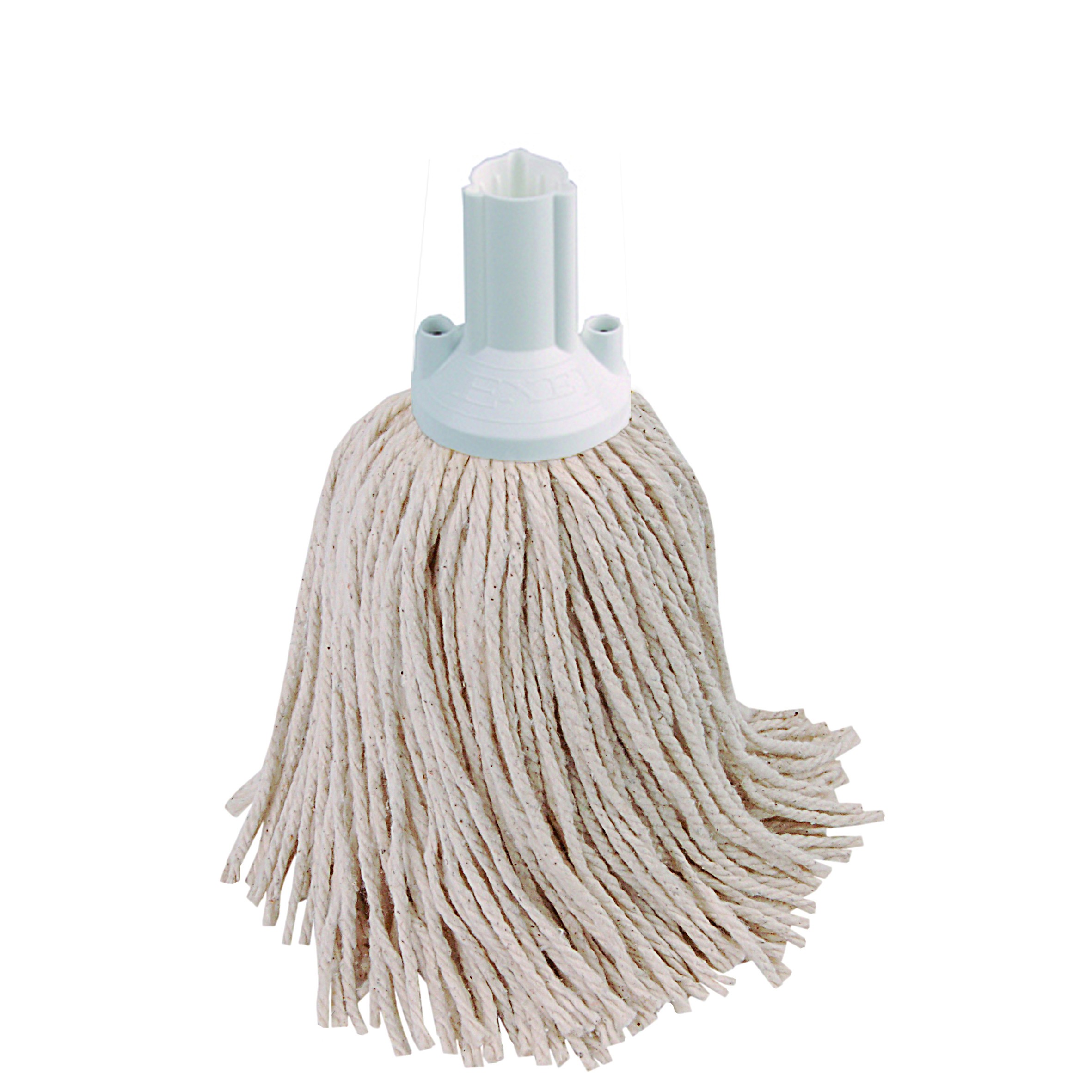 PY/Twine Yarn Socket Mop White - CL-MOP-H-W