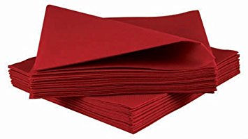 Airlaid napkins 40cm Burgundy - DIS-NAP-TAB-BU