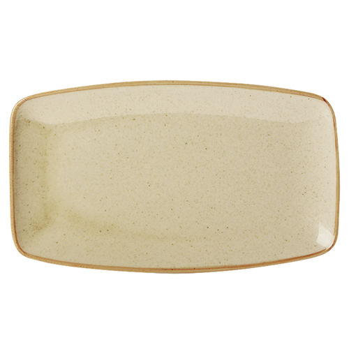 Wheat Rectangular Plate 31x18cm/12x7