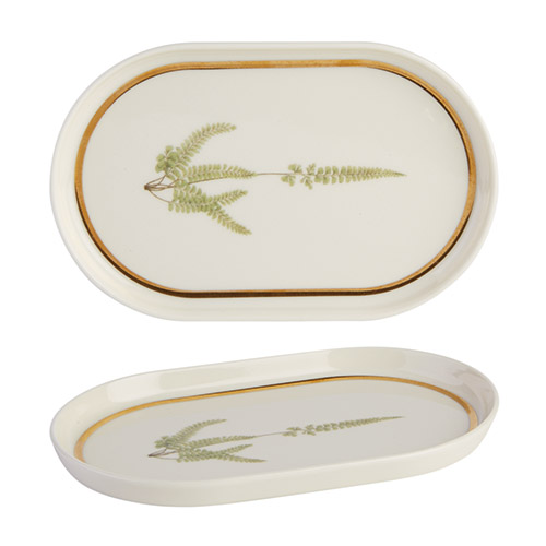 Botanical Oval Plate 18cm - 11CP18 (Pack of 0)