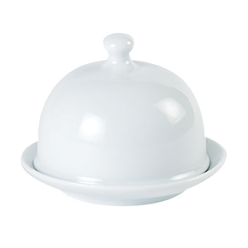 Round Covered Butter Dish 9x6.5cm/3.5