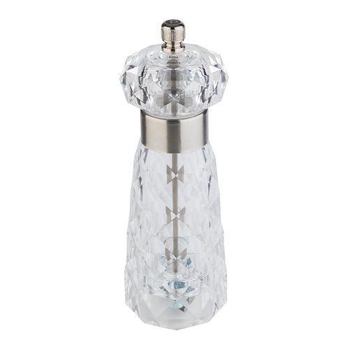 Acrylic 'Diamond' Pepper mill  6cm / 2.4