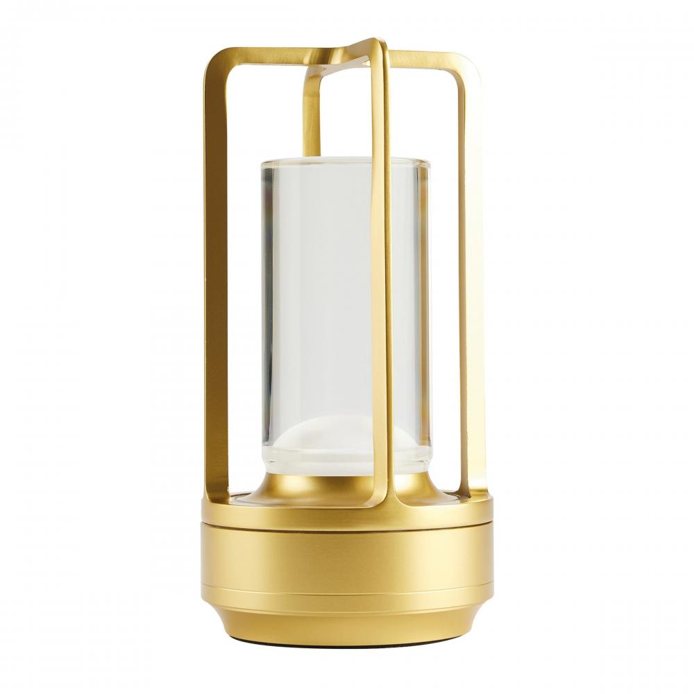 Industrial Brassy Table Lamp 17.5cm / 6 3/4 - 503003G