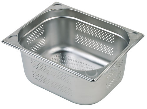GN 2/3 Perforated Container 100mm - 81906 (Pack of 1)