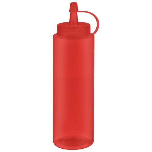 6 Piece Set Squeeze Bottles (Red) - 93252 (Pack of 1)