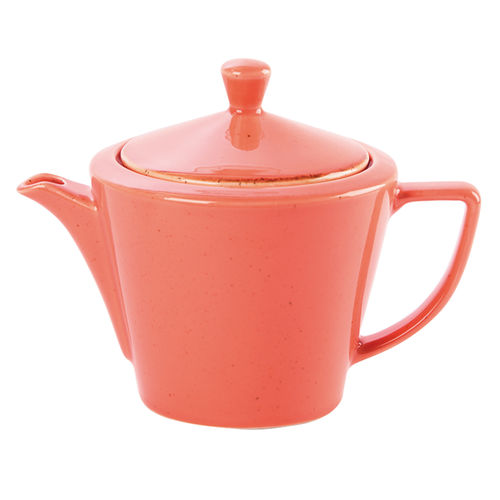 Coral Conic Tea Pot 50cl/18oz - 938405CO (Pack of 6)