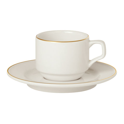 Academy Event Gold Band Espresso Saucer 12cm - A123212GB (Pack of 6)