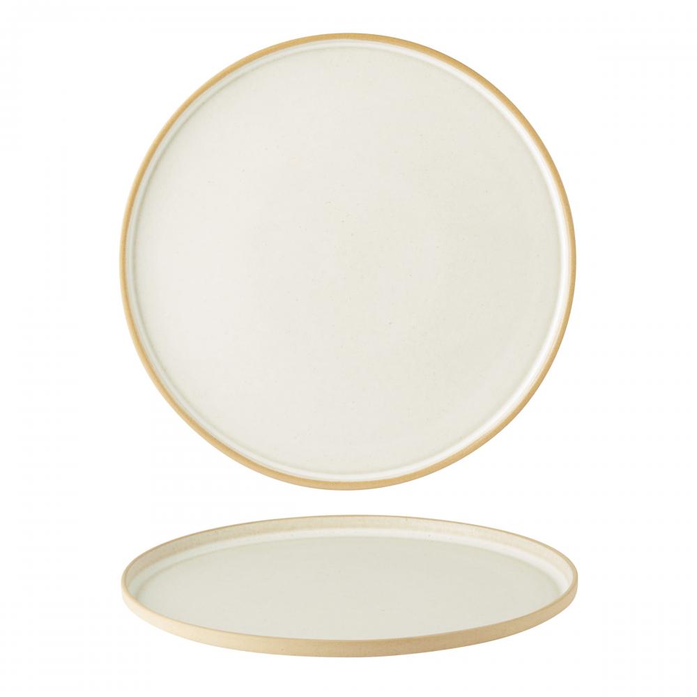 Oyster Walled Plate 26cm/10 - FG13326 (Pack of 6)
