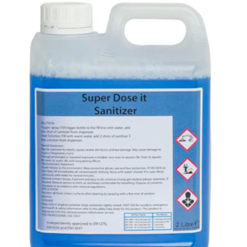 Super Dose-it Sanitiser Concentrate (SD-20) 2Ltr