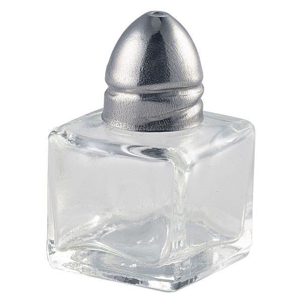 Individual Glass Salt Pot 30 x 30 x 50mm - 008-1