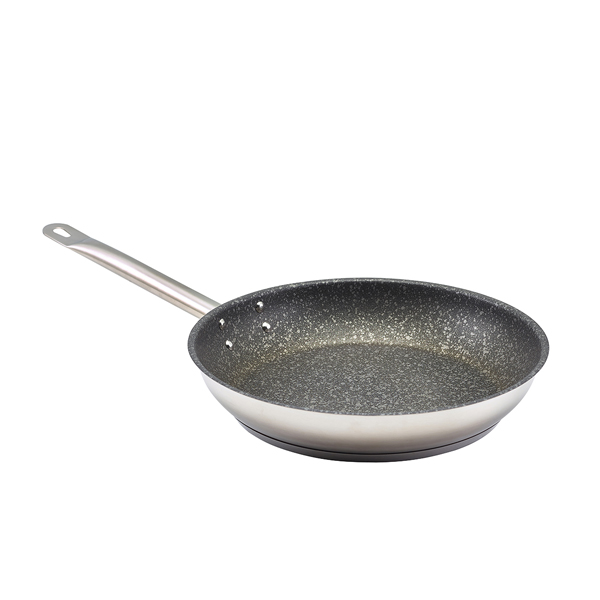 GenWare Non Stick Teflon Stainless Steel Frying Pan 28cm - 1528-00NS (Pack of 1)