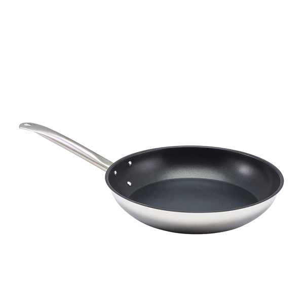 GenWare Economy Non Stick Stainless Steel Frying Pan 28cm - 1528-ENS (Pack of 1)