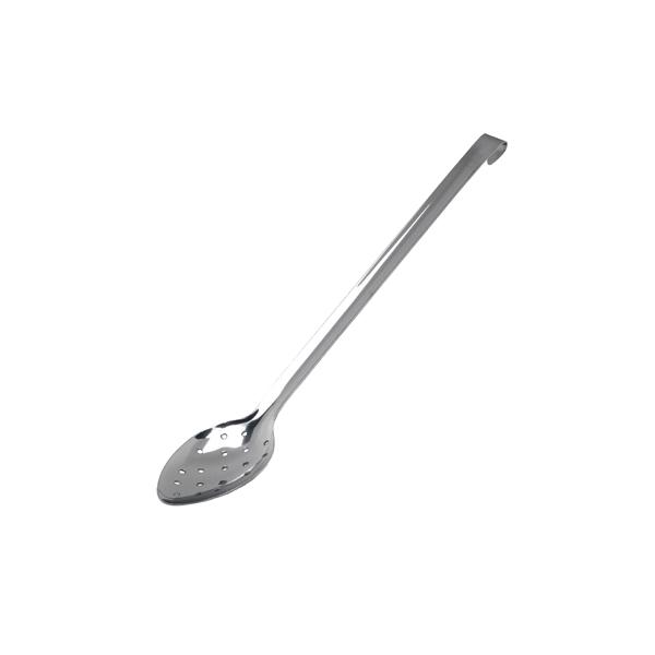 S/St.Perforated Spoon 350mm With Hook Handle - 16340