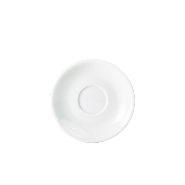 Genware Porcelain Saucer 17cm/ 6.75 - 182117 (Pack of 6)