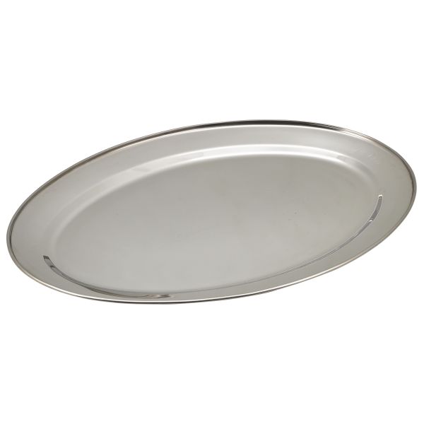 GenWare Stainless Steel Oval Flat 54.5cm/22
