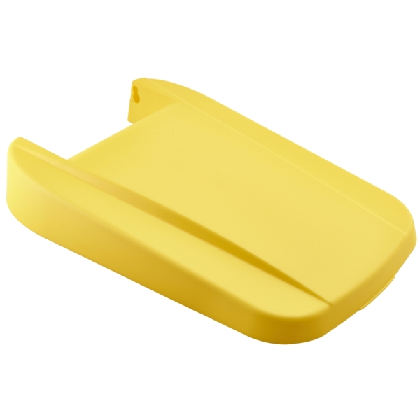 Yellow Closed Lid For Grey Recycling Bin 85L - 23453102 (Pack of 1)